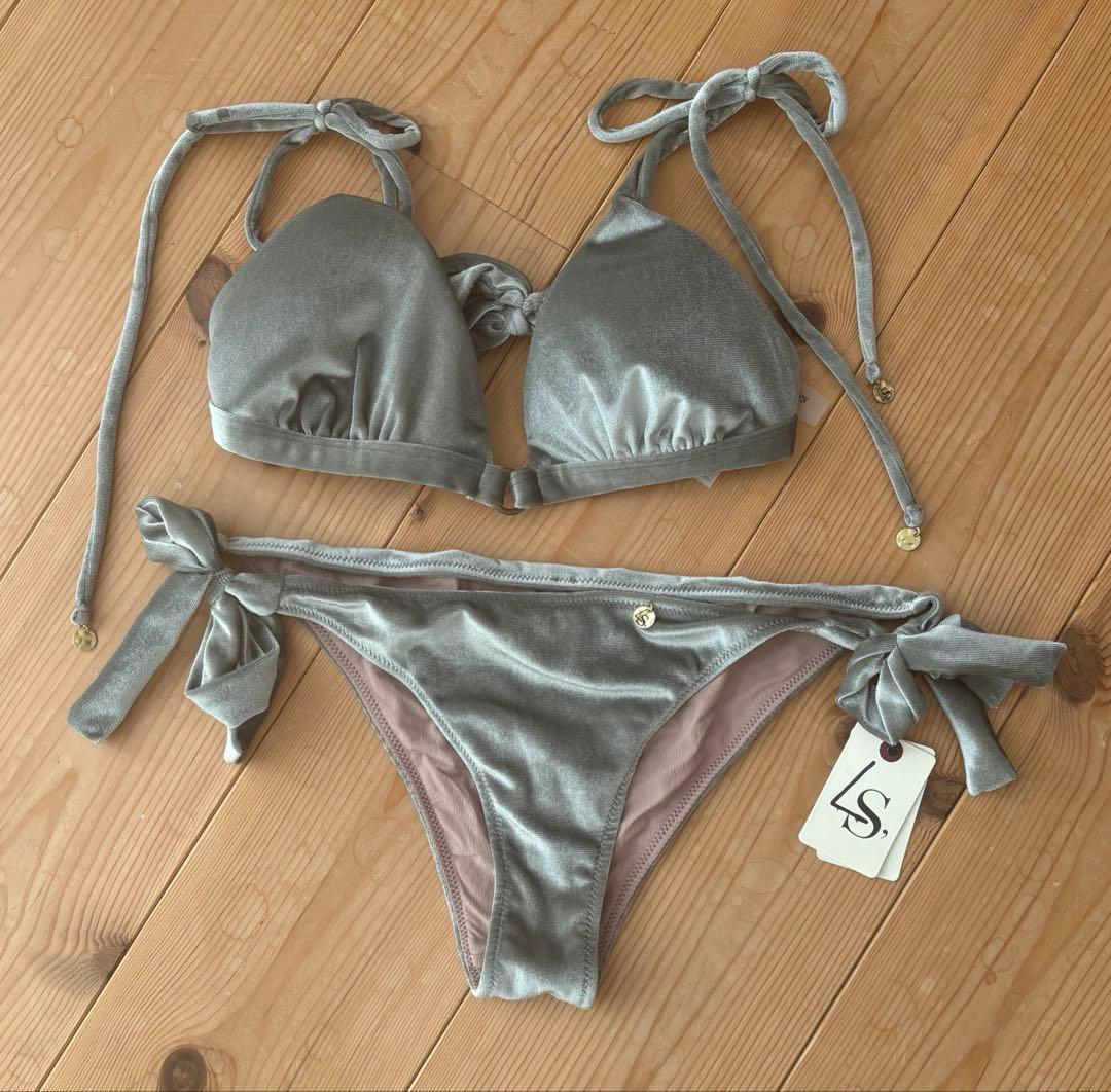 【Ⅸ 】 トライアングルビキニ Love stories 水着 レディース 水着 トライアングルブラ・トライアングルビキニセット