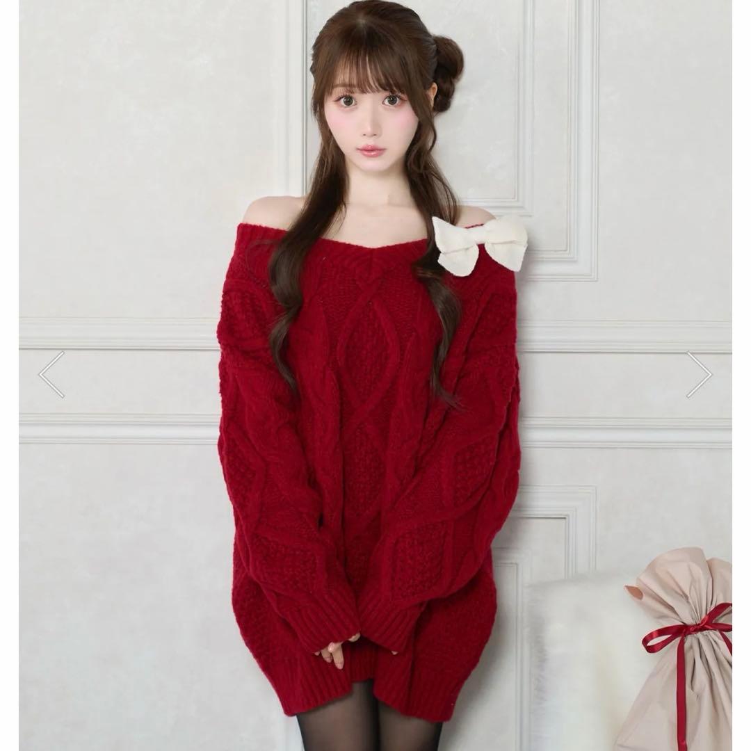 トップス Rosemuse Oversized cable knitOP 受注予約】Oversized cable knit OP – BUNNY APARTMENT