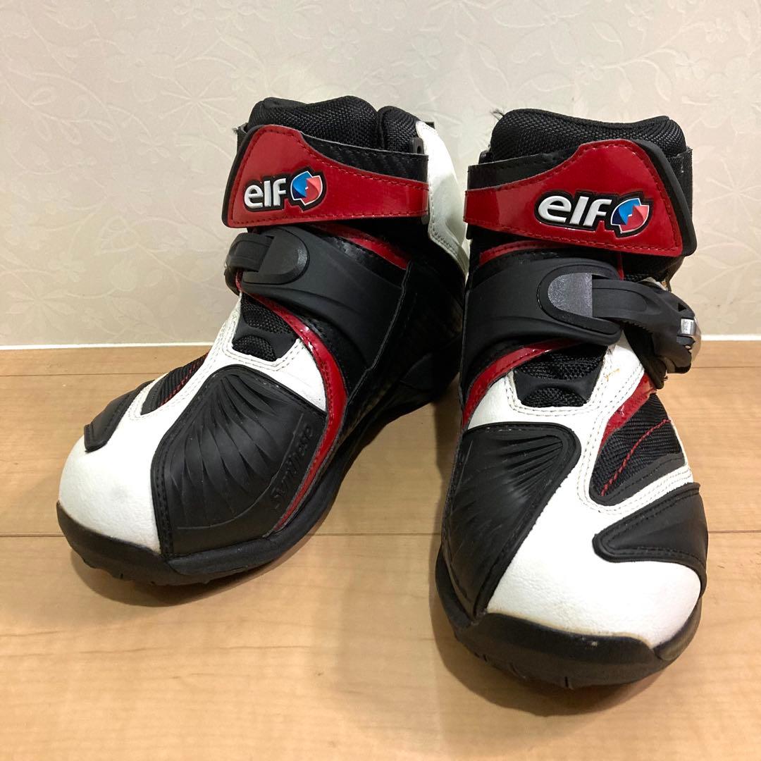 未使用級✨elf エルフ ライディングブーツ シンテーゼ14 サイズ24cm エルフ シンテーゼ14 (バイク用靴・ブーツ) 価格比較 - 価格.com