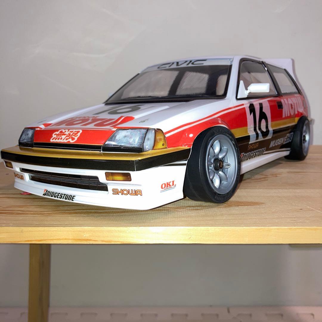 ABCホビー　MOTUL無限シビック Mシャーシ用ボディ ABC HOBBY.com