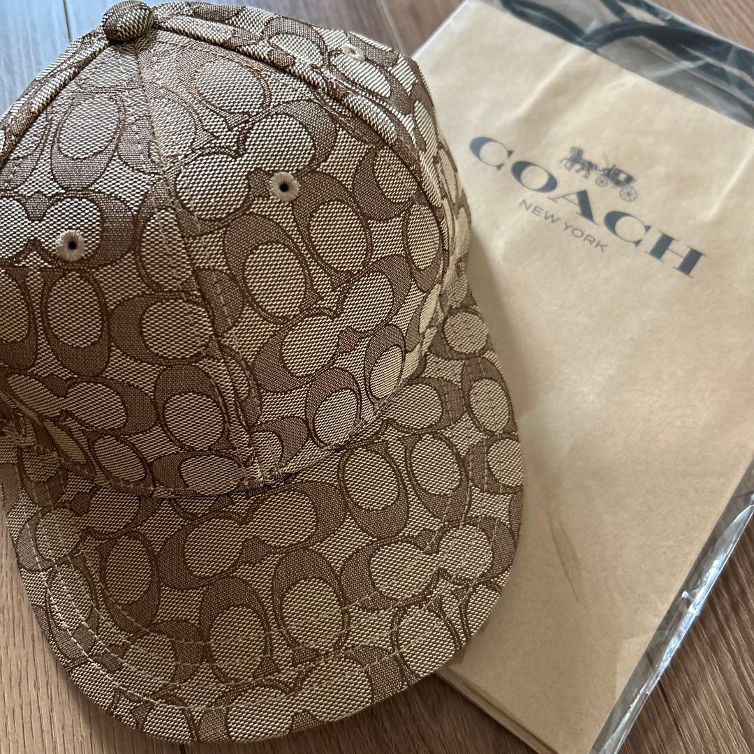 ✴️新品未使用　coach キャップ 中古・古着通販】COACH (コーチ) キャップ マルチカラー｜ブランド
