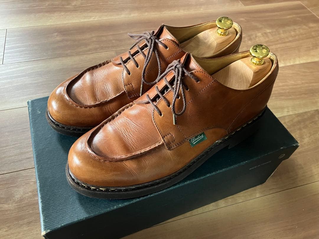 廃盤 希少色 Paraboot シャンボード ゴールド 楽天市場】【エントリーでポイント5倍！】パラブーツ シャンボード
