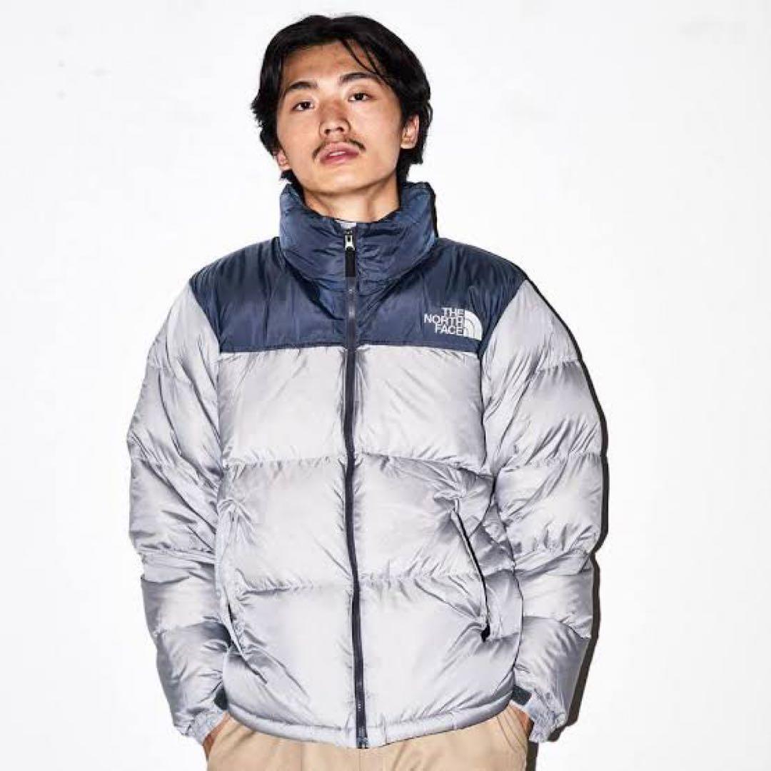 【大人気サイズ】ノースフェイス　ヌプシ　ダウンジャケット　グレー　XL THE NORTH FACE（ザ ノースフェイス） ダウンジャケット ダウン メンズ