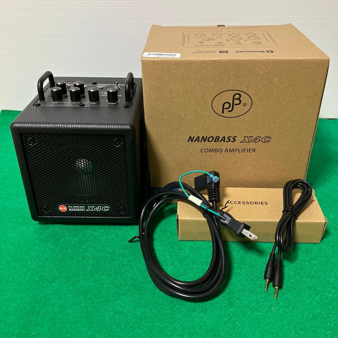 PHIL JONES BASS NANOBASS X4C ベースアンプ Phil Jones Bass (PJB) NANOBASS X4C Red ベースアンプ バッテリー対応