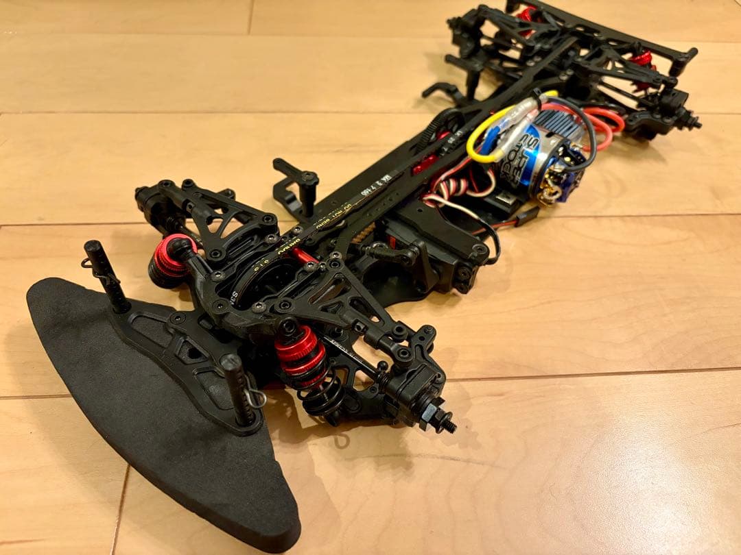 ★★ほぼ新品！話題のXPRESS！XQ3S サーボ　モーター　アンプ付き！★★ Execute XQ3S 1/10 4WD Sport Touring Car Kit