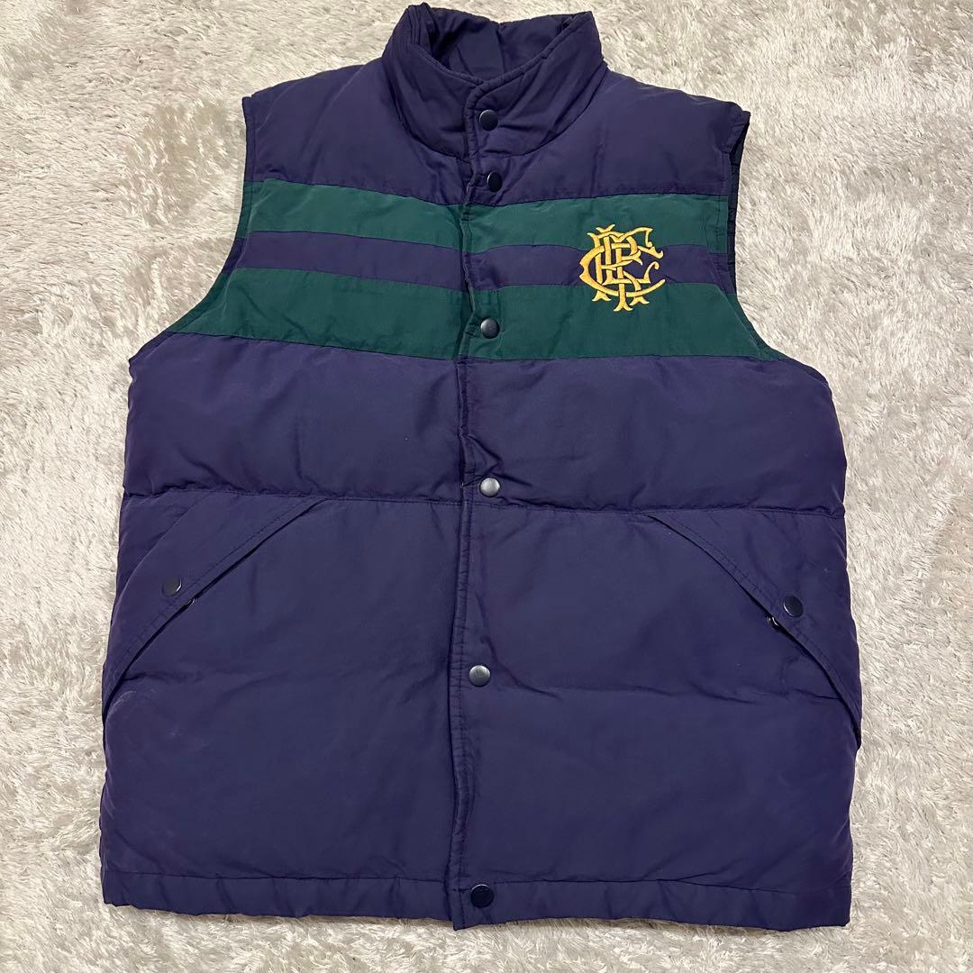 ラルフローレン　ラグビー　ダウン　ダウンベスト　ジャケット　メンズ　サイズS 良品 RLX Ralph Lauren アールエルエックス ラルフローレン ダウン
