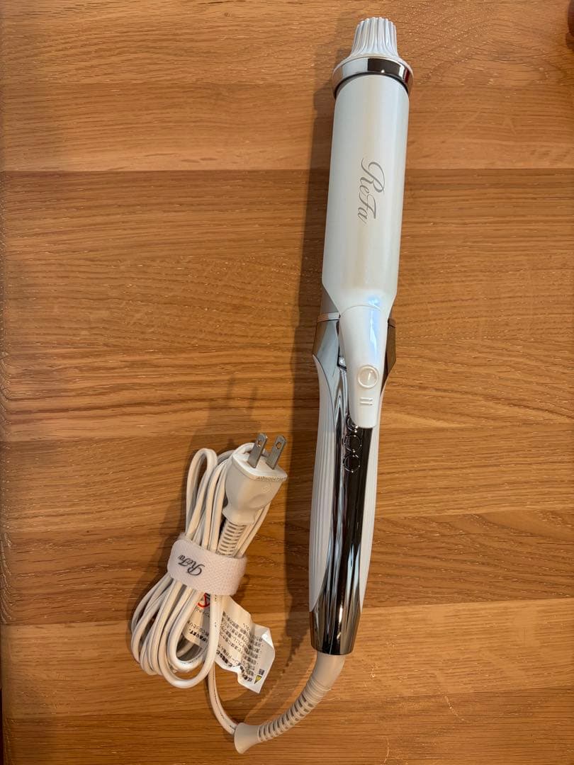 Refa カールヘアアイロン 38mm ホワイト2024年製 リファカールアイロン プロ - ReFa CURL IRON PRO | 商品情報 | ReFa