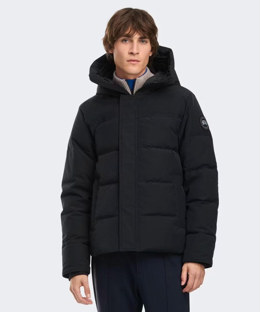【未使用】カナダグース マクミランパーカー ブラックレーベル ダウン M カナダグース/Black Label CANADA GOOSE カナダグース ブラック