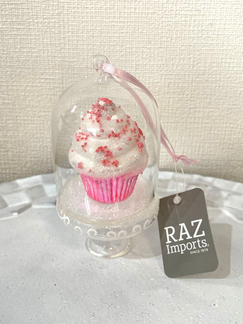 ガラスオーナメント　カップケーキ Amazon.co.jp: バニラ カップケーキ ガラスオーナメント : Toys & Games