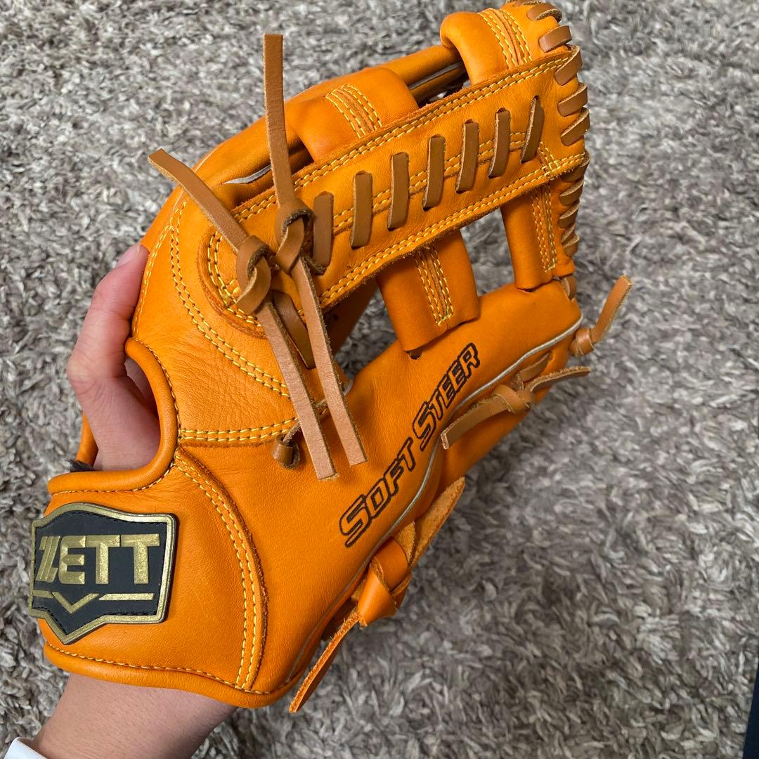 ZETT BRGB3120 軟式グローブ　野球グローブ　zett 野球　グローブ ゼット(ZETT) 野球 一般軟式グローブ 内野手 二塁手・遊撃手用
