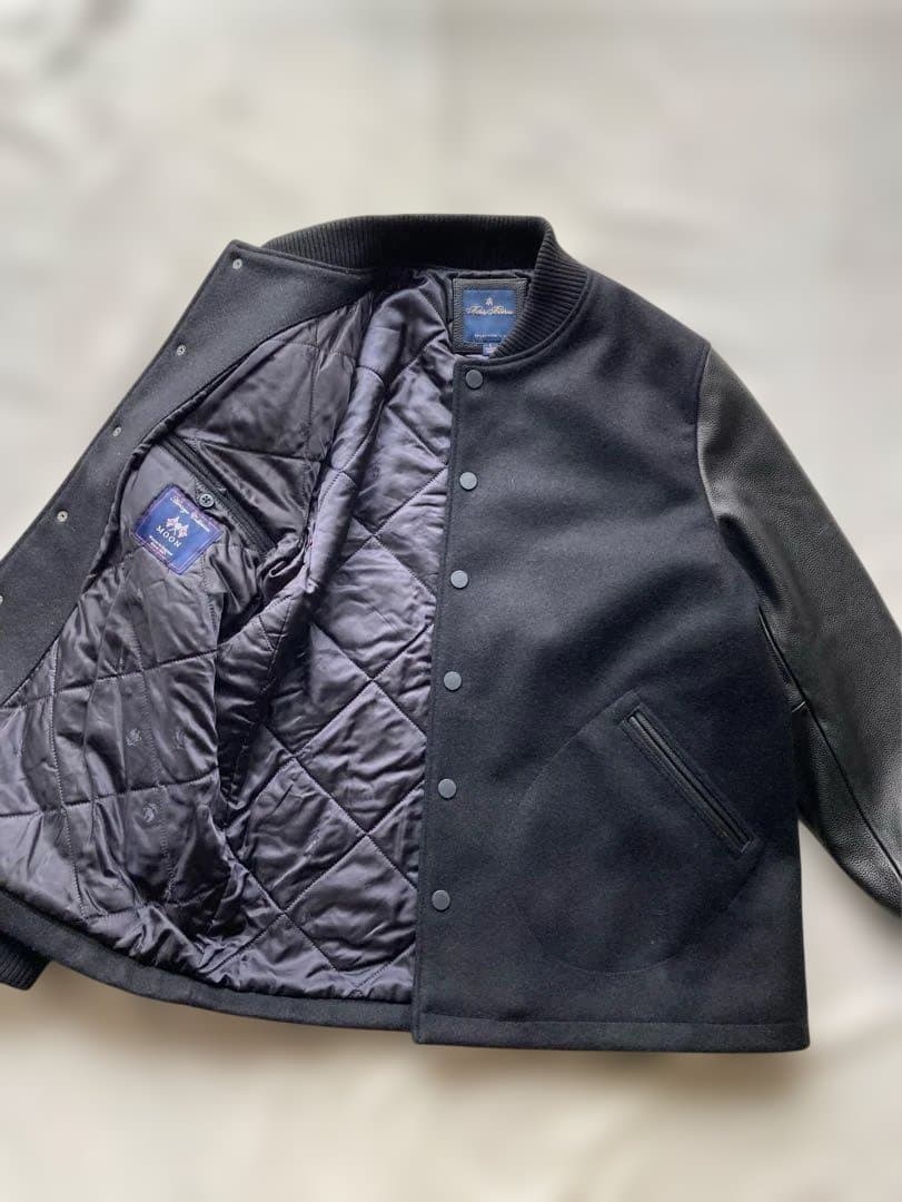 ブルックスブラザーズ 牛革 スタジャン 中古・古着通販】BROOKS BROTHERS (ブルックスブラザーズ) USA製