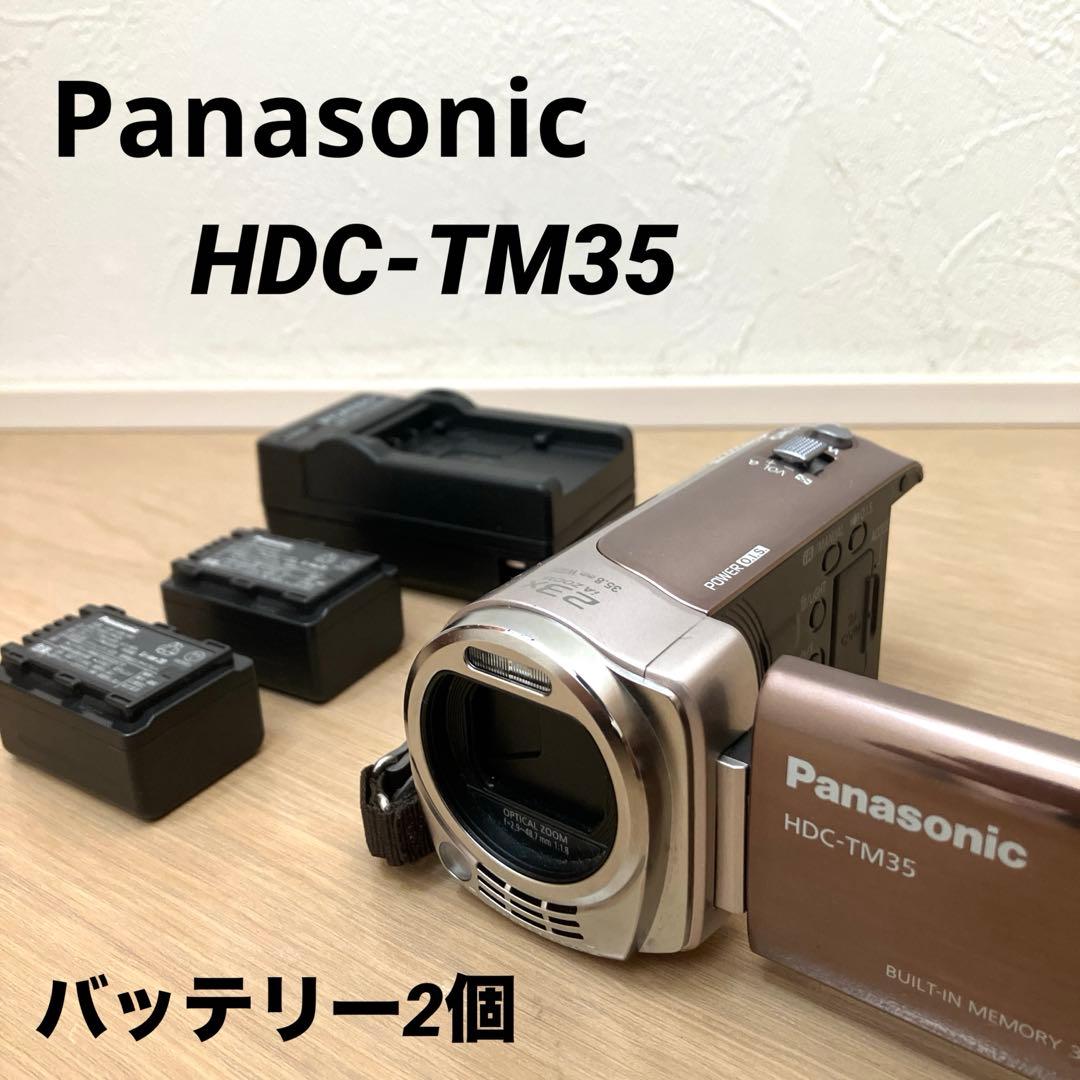 美品✨パナソニック 内蔵メモリ HDC-TM35 ビデオカメラ 32GB 41x8TvY9tEL._AC_UF350,