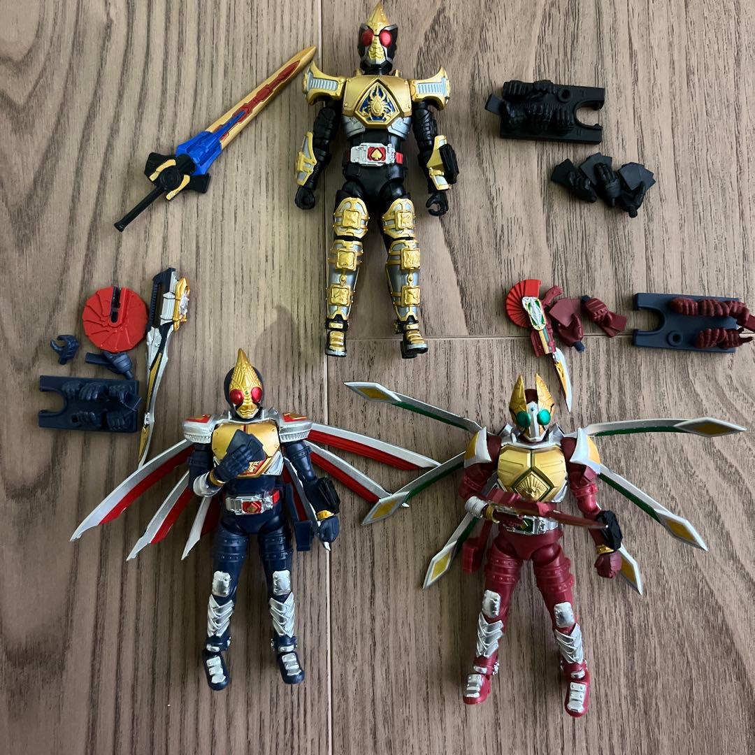 掌動/SHODO-X 仮面ライダーブレイド　ジャック、キングフォームセット レビュー】 SHODO-X 仮面ライダー剣 ジャックフォームセット