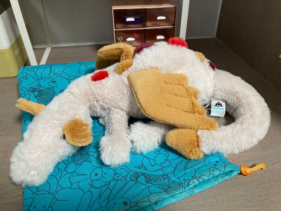 ジェリーキャット オパライトドラゴン ロンドン ぬいぐるみ 楽天市場】jellycat ジェリーキャット ドラゴン Dragon Little Medium