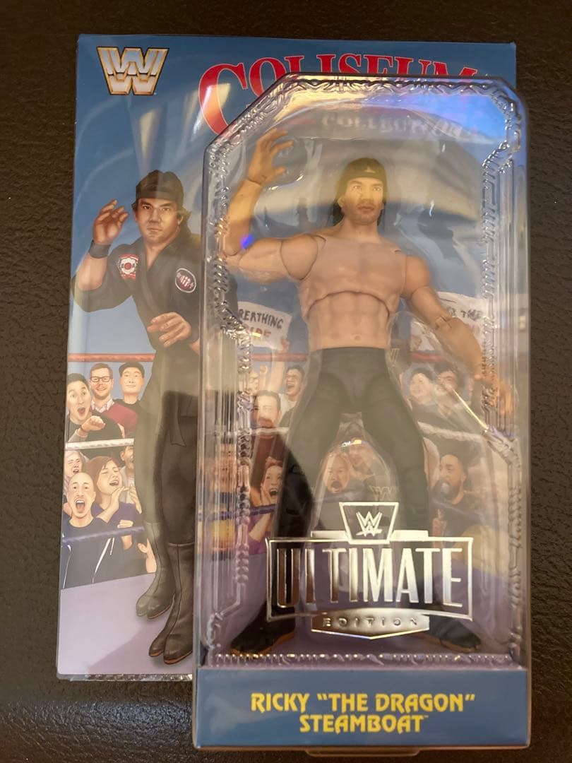【スシ太郎】WWE ultimate フィギュア リッキースティムボート 2024 WWE Mattel Ultimate Edition Coliseum Collection Series 5