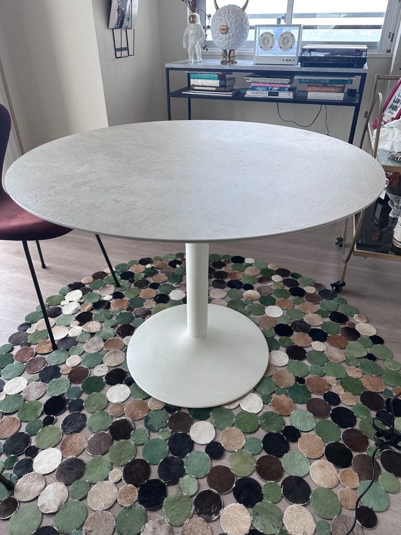 ［美品］BoConcept New Yorkテーブル（アッシュセラミック） BoConcept (ボーコンセプト) ダイニングテーブル ホワイト 320