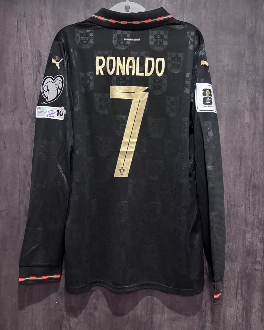 ロナウド　ポルトガル代ユニフォーム PUMA ポルトガル代表 2025 ユニフォーム ホーム 半袖 オーセンティック