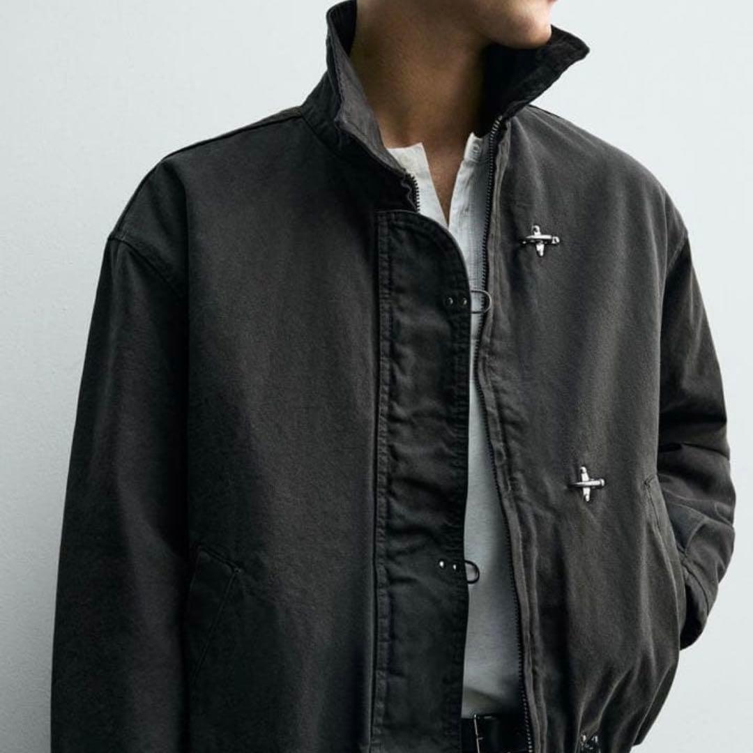ZARA ファイヤーマンジャケット M - メルカリ