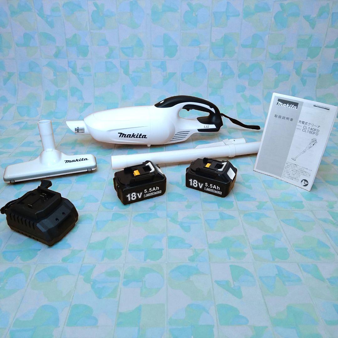 【新品未使用フルセット】マキタ18Vクリーナー【王道掃除機】18V電池＆充電器 新品未使用フルセット】マキタ18Vクリーナー【王道掃除機】18V電池