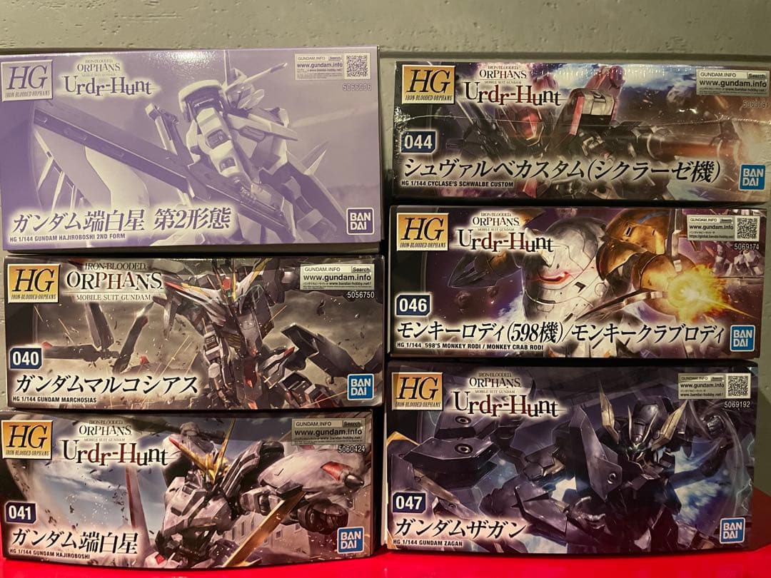 最終値　HG ウルズハント　マルコシアス 端白星　第2形態　鉄血のオルフェンズ ガンダム端白星 第2形態」HGシリーズで初ガンプラ化！『鉄血の